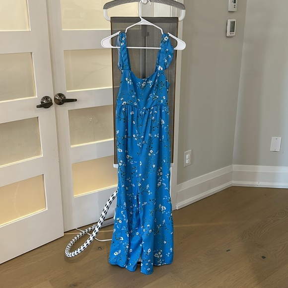 Show Me Your Mumu Gemini Blue Floral Jumpsuit women’s size XS - Picture 3 of 6